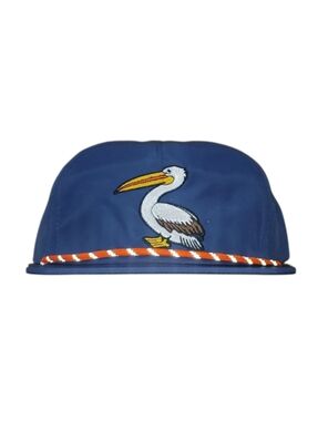 Louisiana Pelican Logo Rope Snapback Hat